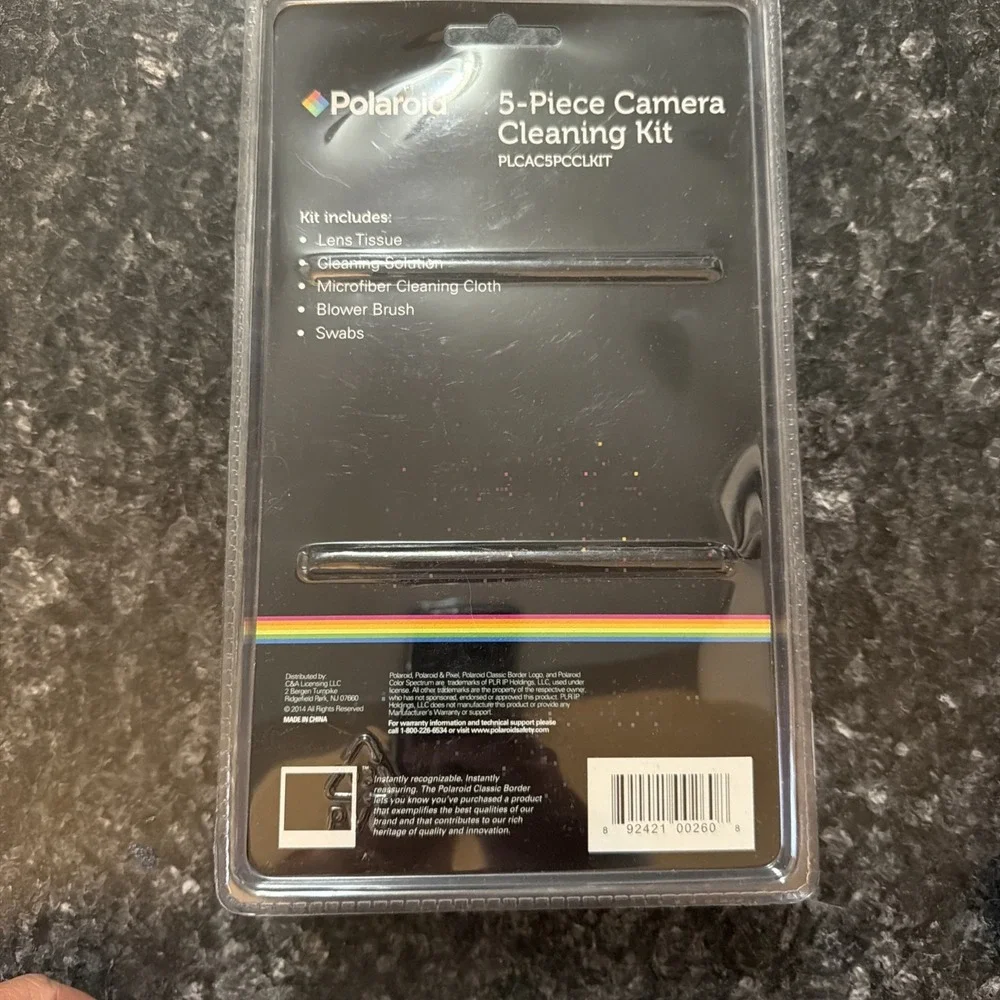Polaroid 5 Piece Camera Cleaning Kit‎ Camcorder - Brand New Sealed 2014